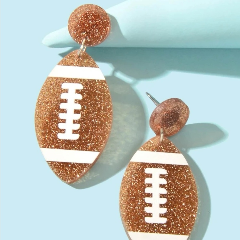 Football Earrings